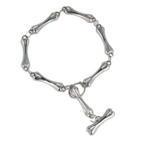 Titus Steel Puppy PLAY BONE Collar