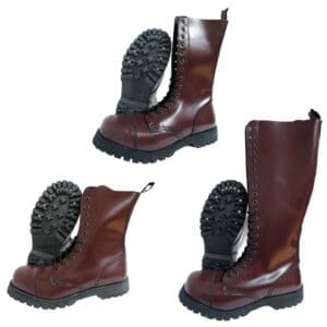 Boots & Braces Skinhead Boots - Oxblood