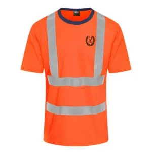 FETISHPRINT Hi VIS T SHIRT with BGS Logo