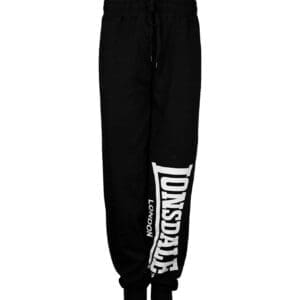 Lonsdale Jogging Logo Gym Sweatpants Training Pants Trousers Black Pants Sport