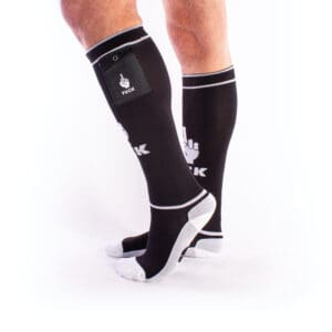 BRUTUS FXXX Party Socks w. Pockets Black / White