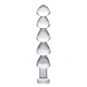 Master Series Drops Anal Links Glass Dildo