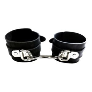 Rubber Ankle Cuffs - Black