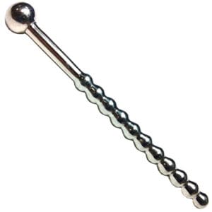 Beaded Urethral Sound with Stopper